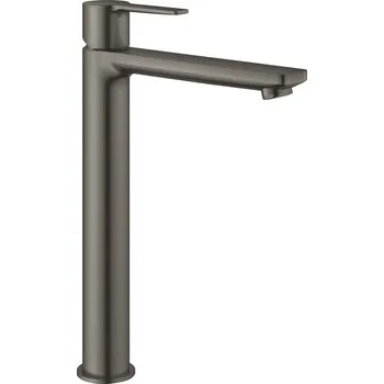 Vodovodní baterie GROHE Lineare - Páková umyvadlová baterie DN 15, velikost XL, kartáčovaný Hard Graphite 23405AL1