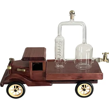 Dřevěné nákladní auto s destilačním přístrojem 350 ml