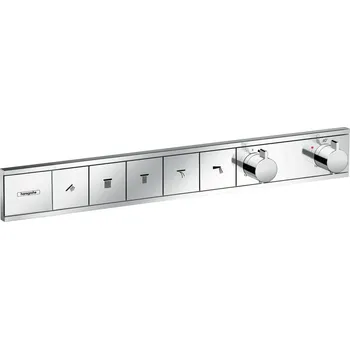 Vodovodní baterie Hansgrohe RainSelect Termostat pod omítku pro 5 spotřebičů, chrom 15384000
