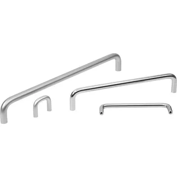 Nábytkové kování Třmenové úchyty nerezová ocel kulaté 06922-10-088043