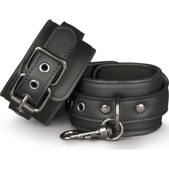 Easytoys - černá umělá kůže pouta