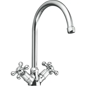 Vodovodní baterie Faris Liberty - Dřezová baterie stojánková, chrom 033