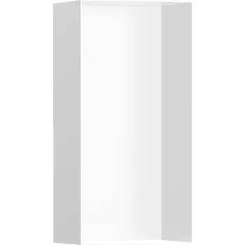 Koupelnový nábytek Hansgrohe XtraStoris Minimalistic Výklenek do stěny bez rámu 300/150/100, matná bílá 56070700