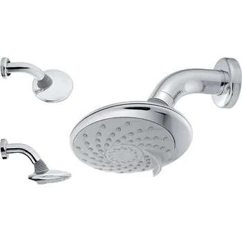 Sprchová hlavice Sanicro - Hlavová sprcha Luvia s ramenem, 5 proudů, chrom SC S 318