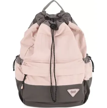 Městský batoh Himawari lehký stahovací batoh MimaWay Růžovo-šedý 12L