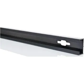 Hüppe - Rozšiřovací profil o 15 mm pro šířku nástěnné lišty 30,4 mm, Black Edition A21005.123