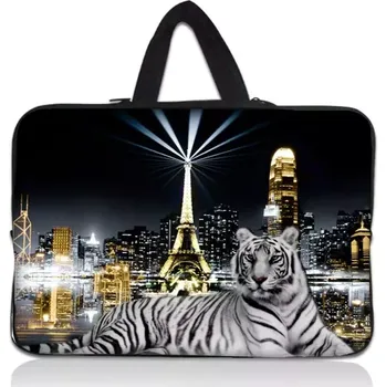 pouzdro na notebook Huado taška na notebook do 15.6" Bílý tygr