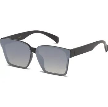 Sluneční brýle RECTANGLE USA Ploché zrcadlové Sluneční brýle Černé