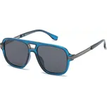 MANHATTAN polarizační aviator sluneční brýle Modré