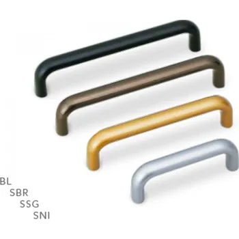 Nábytkové kování Hliníkové madlo KK-H110SNI