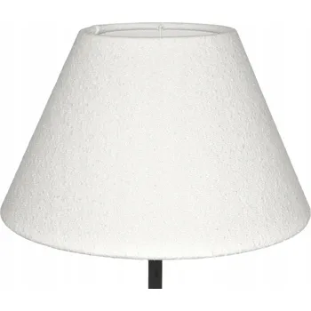 Stínidlo Stínidlo na lampu, moderní kuželové, E27, bílé 20x40 V22 BOUCLE VENOSA