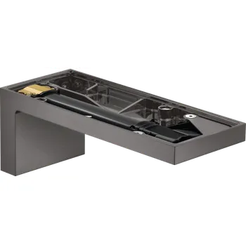 Vodovodní baterie AXOR MyEdition vanový výtok bez destičky, kartáčovaný černý chrom 47412340