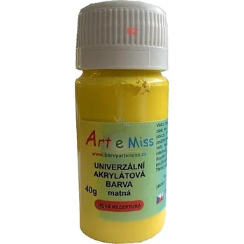 Vodová barva Matná barva 40g1