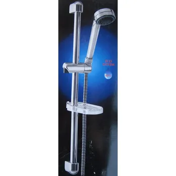 Sprchový set Sanicro Flow - sprchový komplet, barva chromová + zlatá, SC066.20