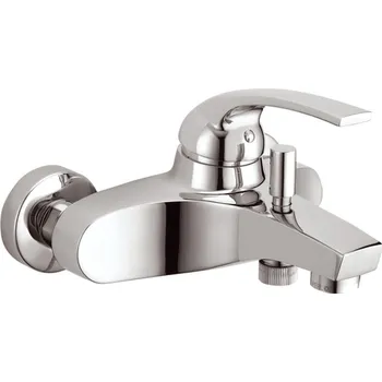 Vodovodní baterie Teorema Jetto - Vanová baterie nástěnná, chrom 75160