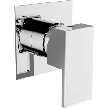 Vodovodní baterie Teorema Pillar - Sprchová baterie pod omítku - komplet, chrom 8G000