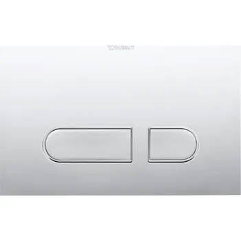 Splachovací tlačítko Duravit DuraSystem® - Ovládací tlačítko A1 pro WC, chrom WD5001021000