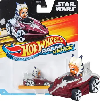 autíčko HOT WHEELS RACER VERSE AUTÍČKO Kovové Autíčko STAR WARS AHSOKA TANO HKC02 HKB86
