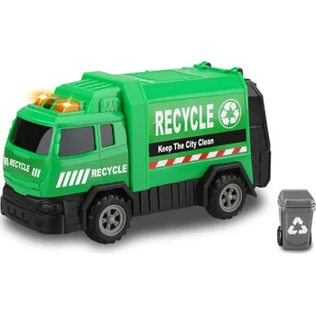 autíčko Auto popeláři na setrvačník s efekty 27 cm