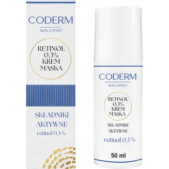 Pleťový krém Účinný krém proti pigmentovým skvrnám CODERM zarudnutí, nedokonalosti pleti 50 ml