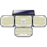 IMMAX 08499L CLOVER-2 Venkovní solární nástěnné LED svítidlo 1,5W 350lm 6500K/3000K IP44