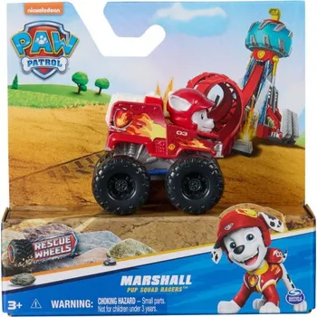 SpinMaster PAW PATROL Mini autíčka Záchranáři - Marshall