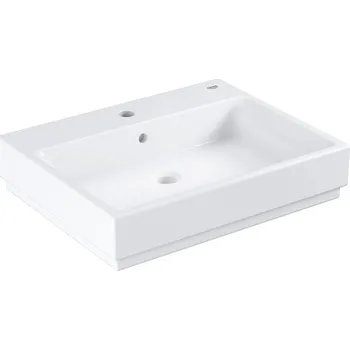 GROHE Cube Ceramic - Umyvadlo na desku 60 cm, alpská bílá 3947700H