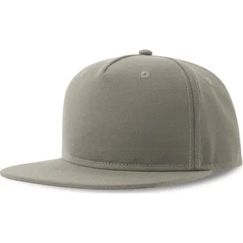 Kšiltovka Čepice kšiltovka Snapback, ATLANTIS Snap Five-S, světle šedá