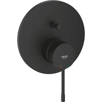 Vodovodní baterie GROHE Essence - Páková baterie s dvousměrným přepínačem, phantom black 24167KF1