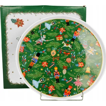Talíř Mělký jídelní talíř Duo VÁNOCE 25,5 cm