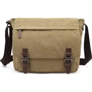 Canvasio plátěná canvas taška Losmile Světlé Hnědá 20L