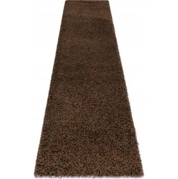 Koberec BĚHOUN SOFFI shaggy 60x300 cm HNĚDÝ #AF167