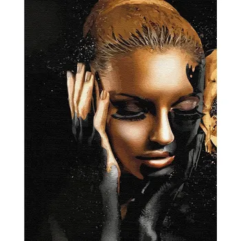 Obraz Obraz k vymalování podle čísel Artnapi portrét 50x40 cm