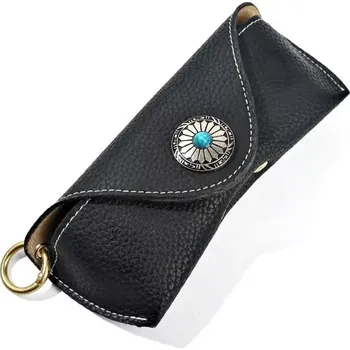 3D brýle Contacts® vintage pouzdro na brýle Tarok černé