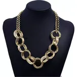 Dámský kroužkový náhrdelník Ringers Zlatý