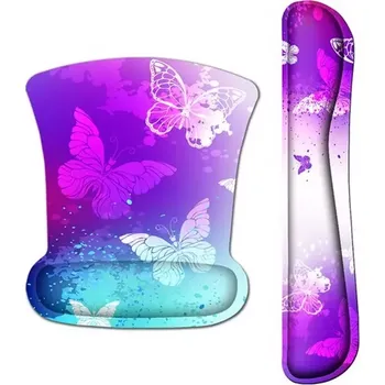 Podložka pod myš Huado Set podložka pod myš a zápěstí Pink dreams