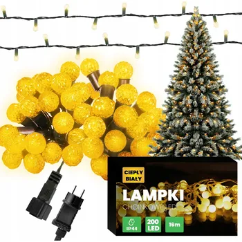 Vánoční dekorace Vánoční osvětlení na stromeček NNLED pro vnitřní použití, 16 m, 101 - 200 světýlek