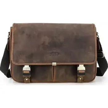 Contacts® pánská kožená brašna Romero 8L