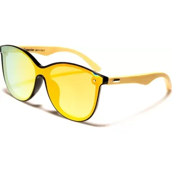 SUPERIOR bambusové Eco-friendly sluneční brýle Oranžové