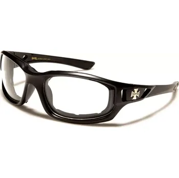 CHOPPERS nedioptrické brýle s čirými čočky Černé