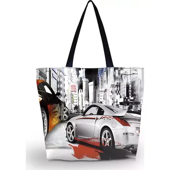 Plážová taška Huado nákupní a plážová taška - Dream Cars