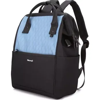 Himawari batoh USB port Nealon Modrý 19L