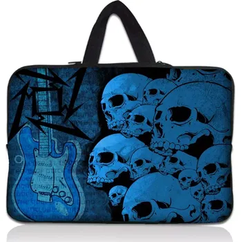 pouzdro na notebook Huado taška na notebook do 13.3" Lebky a kytara