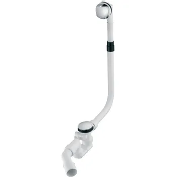 Sifon Ideal Standard Dea - Odtoková a přepadová garnitura Multiplex (Ø 52 mm) s prodloužením, Chrom, K7810AA