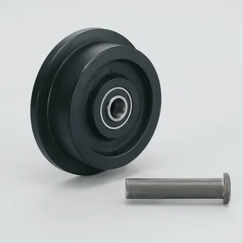 Nábytkové kování Rolna vysokozátěžová, s gumovým těsněním JC120-150L