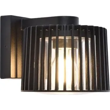 Venkovní osvětlení LUTEC 5197501012 SHYNE venkovní nástěnné svítidlo E27 IP54 černá