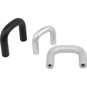 Nábytkové kování Třmenové úchyty z hliníku kulaté 06917-040053