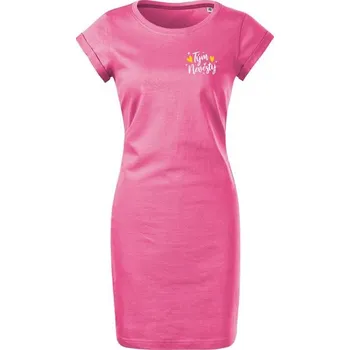 Dámské šaty Bontis Šaty Tým nevěsty HVĚZDY A SRDCE - Purpurová | XL