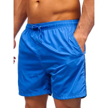 Oblečení a móda Modré pánské plavecké šortky Bolf YW07002 - 2XL