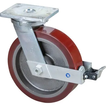 Kolečko Těžkotonážní kolečka - otočná s brzdou MI-RR120.C10.200